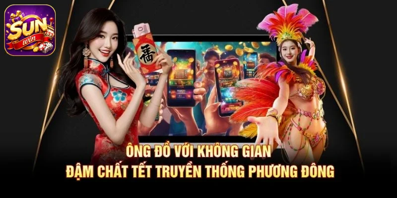 Ông Đồ với không gian đậm chất Tết truyền thống phương Đông